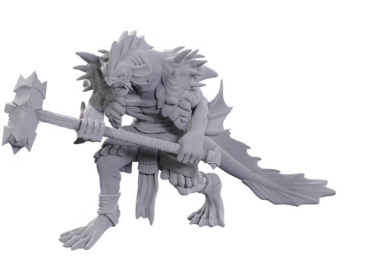 D&D Figure: Sahuagin Coral Smasher