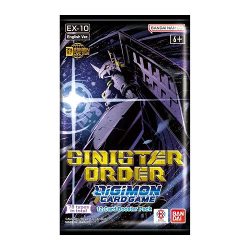 Digimon TCG: Sinister Order Booster EX10