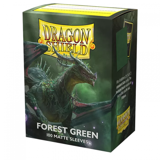 Dragon Shield: Matte Sleeves ForestGreen