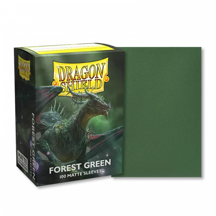 Dragon Shield: Matte Sleeves ForestGreen