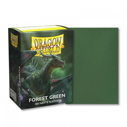 Dragon Shield: Matte Sleeves ForestGreen