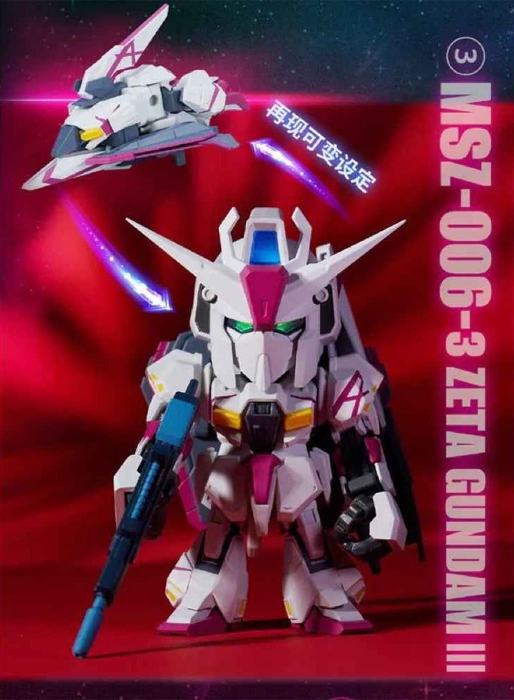 万代 QMSV mini Zガンダム & ガンダムMk-II Gundam -QMSV Mini- Zeta Gundam & Mk II – BrutalDeluxe