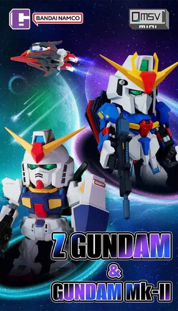 Gundam -QMSV Mini- Zeta Gundam & Mk II