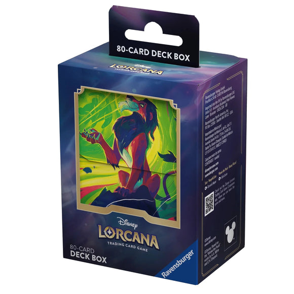 Lorcana TCG: Scar Deck Box