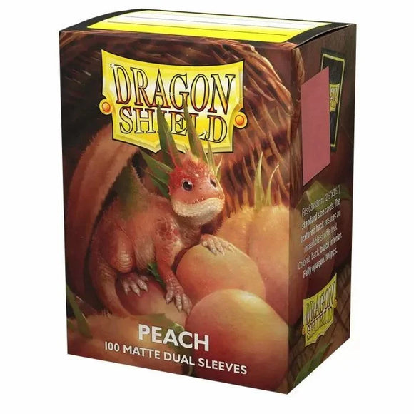 Dragon Shield: Matte Sleeves - Peach