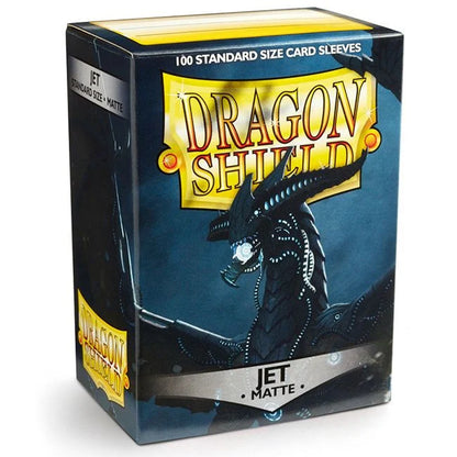 Dragon Shield: Matte Sleeves - Jet Black