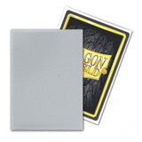 Dragon Shield: Matte Sleeves - Silver