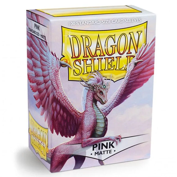 Dragon Shield: Matte Sleeves - Pink