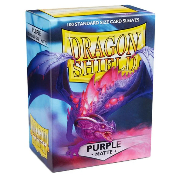 Dragon Shield: Matte Sleeves - Purple