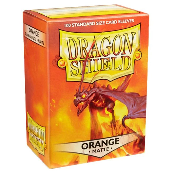 Dragon Shield: Matte Sleeves - Orange