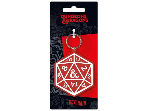 Keyring: Dungeons and Dragons Dice PVC