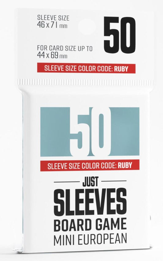 Gamegenic Just Sleeves: Mini Euro 44x67