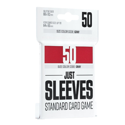 Gamegenic Just Sleeves: Standard Red