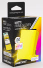 Gamegenic Matte Sleeves: Yellow 66x91 100pce