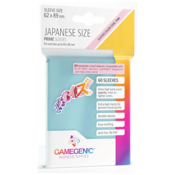 Gamegenic: Japanese Clear Sleeves