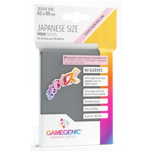 Gamegenic: Japanese Dark Grey Sleeves
