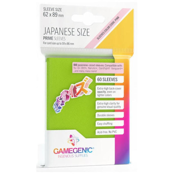 Gamegenic: Japanese Lime Sleeves