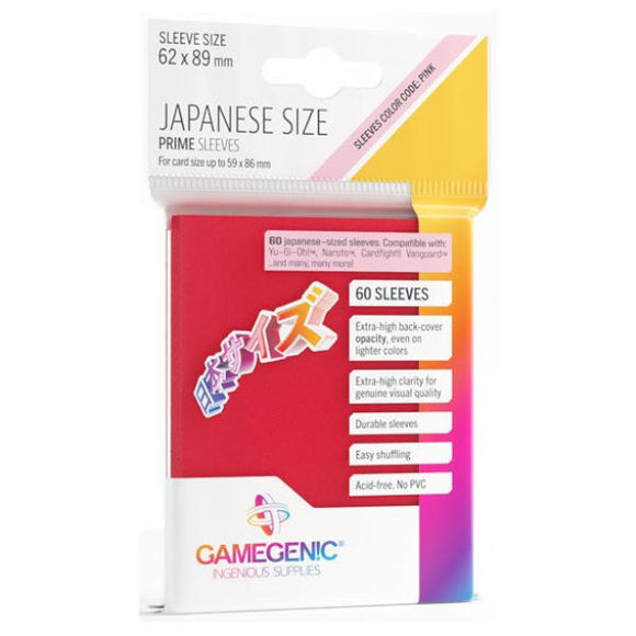 Gamegenic: Japanese Red Sleeves
