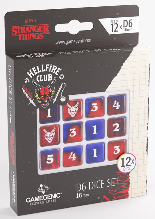 Gamegenic Stranger Things Hellfire Dice