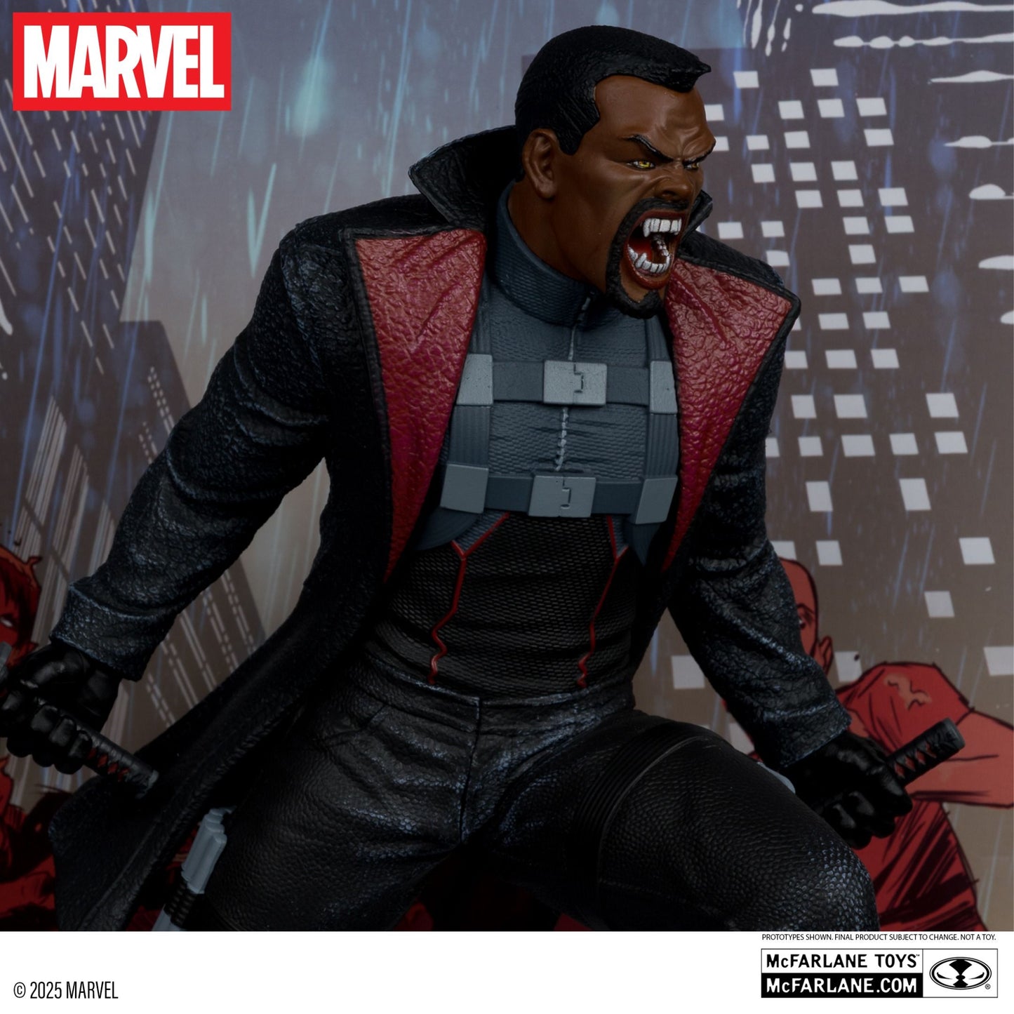 Marvel: Blade 1:6 Scale Figure