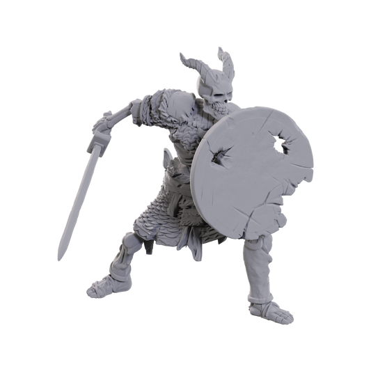 D&D Figure: Tiefling Skeleton