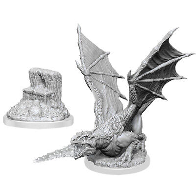 D&D Figure: White Dragon Wyrmling