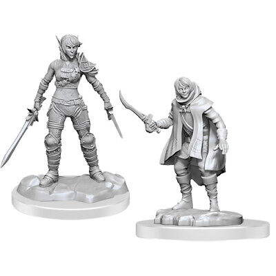 D&D Figure: Elf and Half Elf Rogue