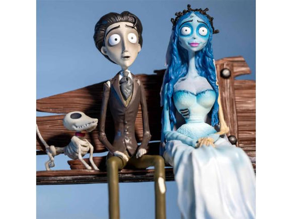 Corpse Bride: Victor & Emily on Bench