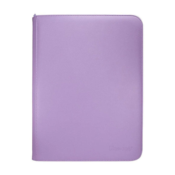 UP: Vivid 9-Pocket Zippered Binder Purpl
