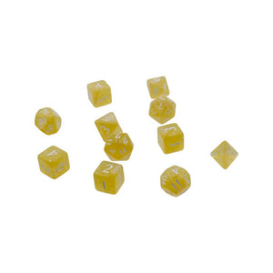 Up Eclipse: 11 Dice Set Lemon Yellow