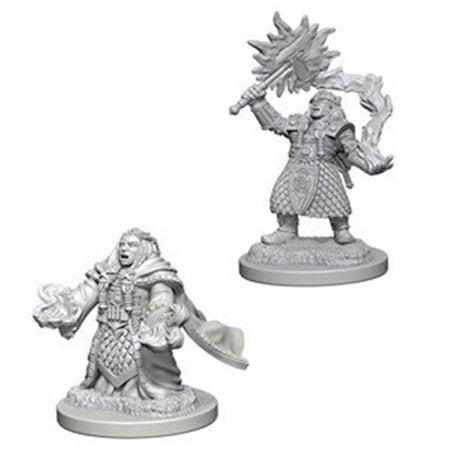 D&D Figure: Dwarf Female Cleric