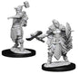 D&D Figure: Female Half-Orc Barbarian