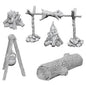 Wizkids Figure: Camp Fire & Sitting Log