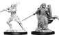 D&D Figure: Female Human Paladin