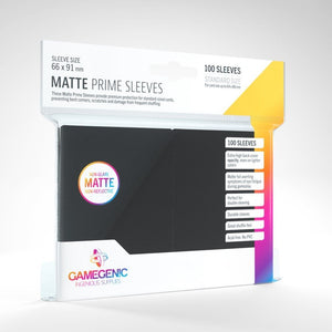 Gamegenic: Matte Prime Black Sleeves