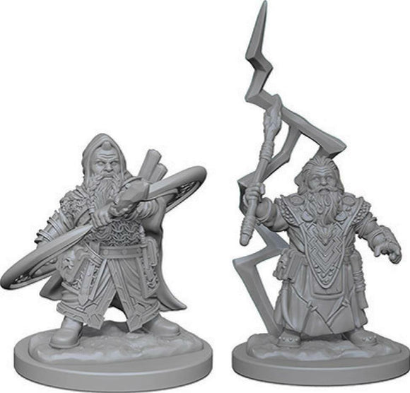 Pathfinder Figure: Dwarf Male Sorcerer