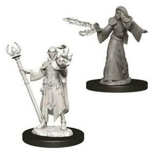 D&D figure: Male Elf Wizard