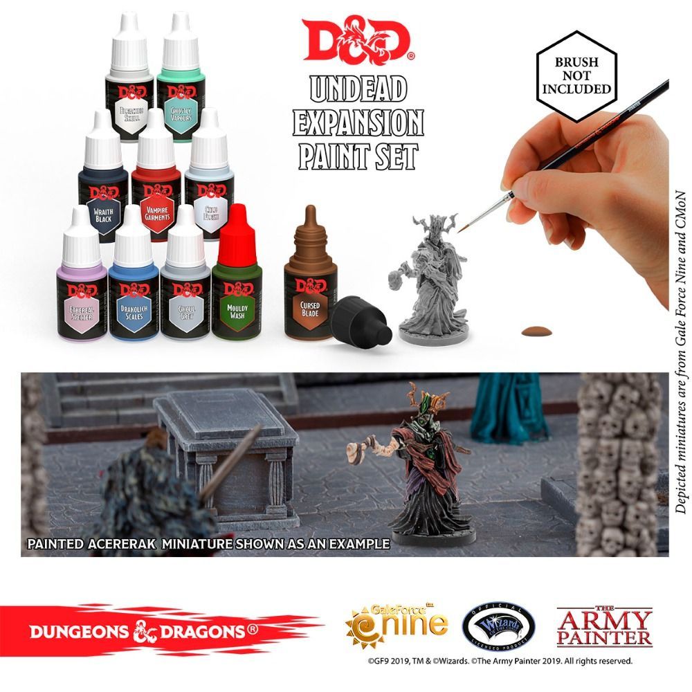 D&D: Marvelous Pigments Undead