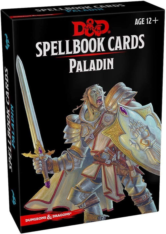 D&D Spellbook Cards: Paladin Deck Revise