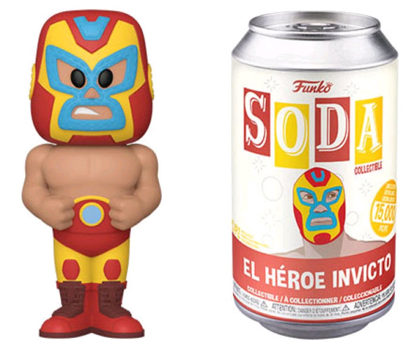 Vinyl Soda: Iron Man Luchadore
