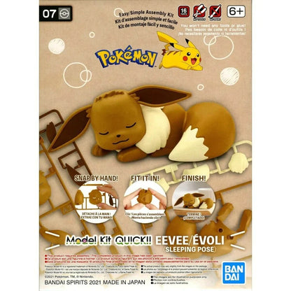 Pokemon: Eevee Sleep Model Kit