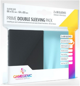 Gamegenic: Prime Double Sleeve Black/Inn