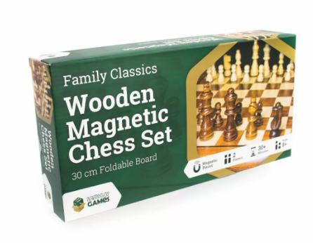 LPG Wooden Magnetic Chess (30cm)