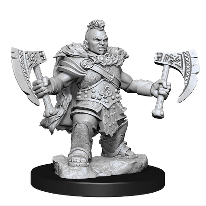 D&D Frameworks: Dwarf Barbarian Female