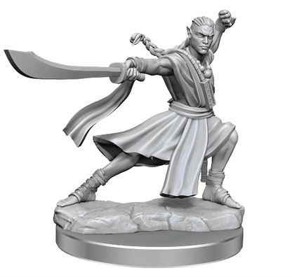 D&D Frameworks: Elf Monk Male