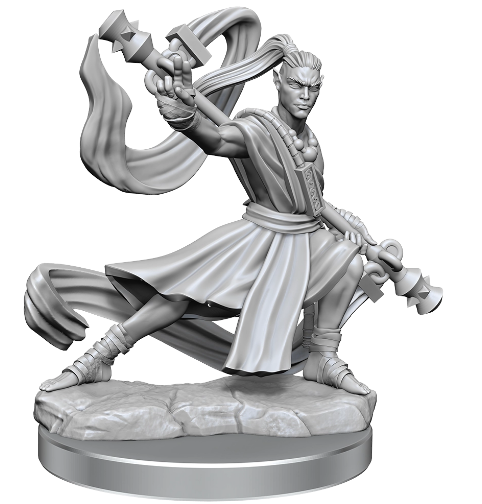 D&D Frameworks: Elf Monk Male