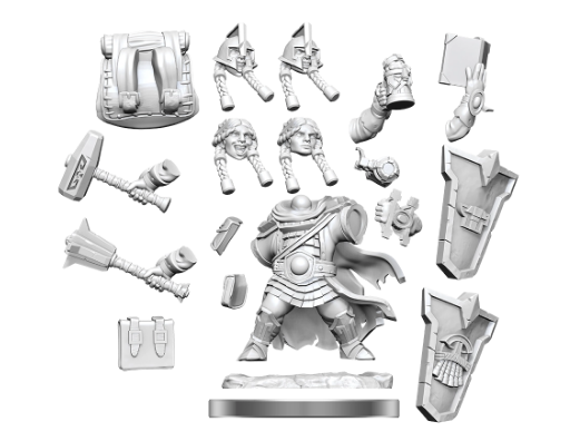 D&D Frameworks: Dwarf Cleric Female