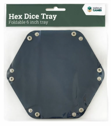 LPG Hex Dice Tray 6" Blue
