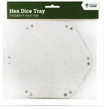 LPG Hex Dice Tray 8" White