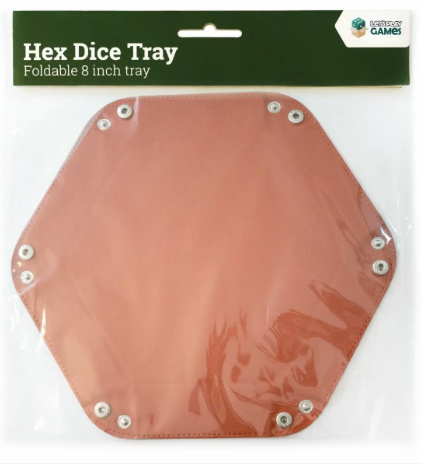 LPG Hex Dice Tray 8" Red